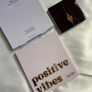 Tarte & Charlotte Tilbury eyeshadows palettes